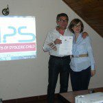 Foto con l'attestato