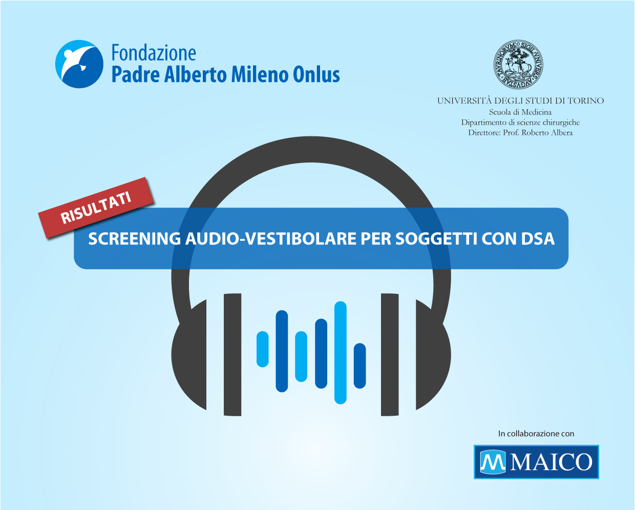 Locandina risultati screening-audio-vestibolare per soggetti con DSA
