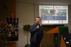 Intervento durante l'evento Foniatria e Logopatia del Mediterraneo